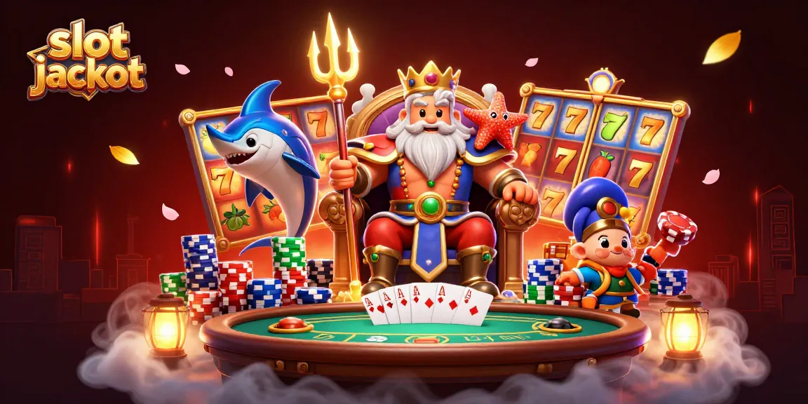 Experience the thrill of slot jackpot action in an enchanting 3D casino scene featuring vibrant characters and game elements.
